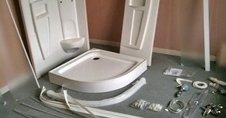 Установка душевой кабины Мыски, цена от 3036 руб.